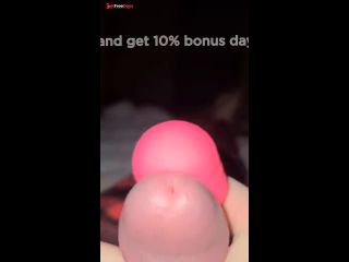 [GetFreeDays.com] Dick Cumming with Wand Vibrator Porn Clip May 2023-9