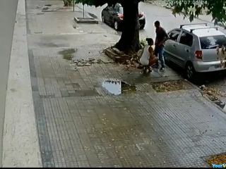 Blowjob caught in the street-5