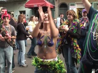 Mardi Gras Gives You More Tits And Ass Than Ever - Outdoor-7