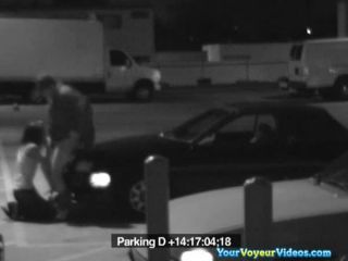 Parking lot security blowjob-6