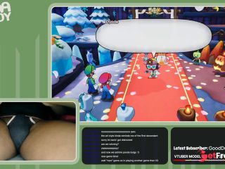 [GetFreeDays.com] PandaFemboy Plays Mario and Luigi Brothership Part 21 Sex Leak May 2023-4