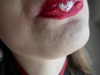 online clip 19 Gynarchy Goddess - Latex Giantess eats tiny slave - domination - fetish porn pornado femdom-6