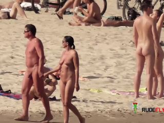 Lying out in the hot sun is this naturist's  favorite-9