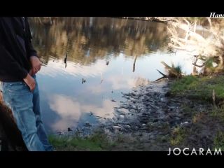 Risky Outdoor Handjob In Local Park – JocarAmore - [Webcam]-3