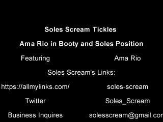 SolesScream - Ama Rio Tickled Booty and Soles – Tickling Videos.-9