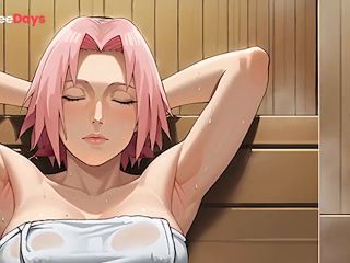 [GetFreeDays.com] Sakura In The Sauna - Naruto Hentai Adult Film October 2022-1