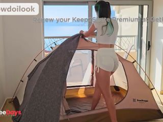 [GetFreeDays.com] Im showing you how well I know how to assemble a tent to persuade you to outdoor sex Sex Leak October 2022-6