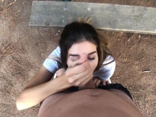 PassionDessire - Sister made a Blowjob for a Walk  | beauty | amateur porn-8