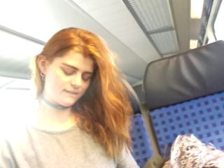 RoBder-Ficker - Blowjob in der Bahn von heiber 18 jahriger-7