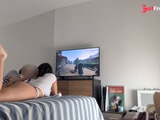 [GetFreeDays.com] Fucking my girlfriends pussy while shes gaming on her new ps5 Adult Stream July 2023-0