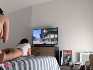 [GetFreeDays.com] Fucking my girlfriends pussy while shes gaming on her new ps5 Adult Stream July 2023-3