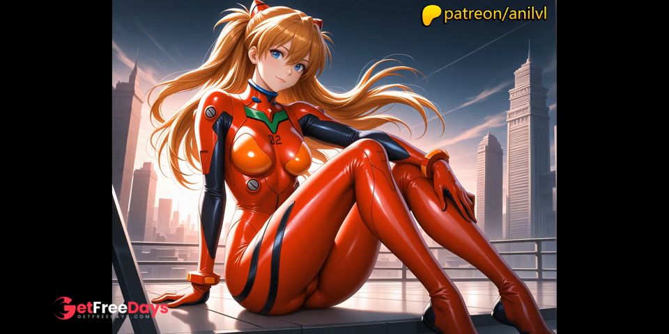 [GetFreeDays.com] Asuka Langley Soryu The red suit tears under the pressure of passion Porn Clip May 2023