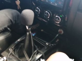 I FUCK MY UBER DRIVER IN THE CAR THEY DISCOVER US 1080p-0