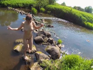 MihaNika69 - Real Outdoor Sex on the River Bank after Swimming - POV by MihaNika69  - role play - fetish porn slipper fetish-4