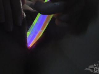 video 25 amateur boobs amateur porn | 19yo Sharlote Penetrating Her Virgin Pussy With Glowsticks To Stretch Herself | glow sticks-7