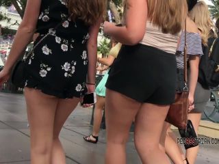 CandidCreeps 732 Romper Booty Cheeks Ass Shorts Candid Creep -3