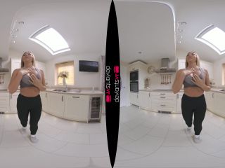 online porn video 17 Home Workout - Big Tit Babe Solo Smartphone on virtual reality free blonde teen porn-1