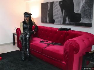 online xxx video 48 DOMINA IRA VON MESMER – Chastity and Crop Strokes I - boot domination - bdsm porn femdom orgasm-0