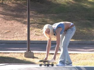 Skateboarder Chic, Sexually Athletic - [Feet porn]-1