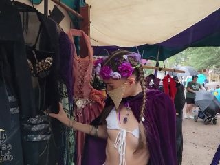 free video 1 LilyMaeExhib – Renaissance Festival on fetish porn stepsister femdom-1