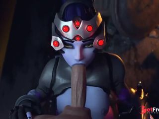 [GetFreeDays.com] Widowmaker On Her Knees Working A Big Dick With Her Mouth Adult Leak October 2022-4