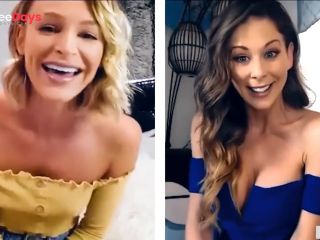 [GetFreeDays.com] Step Mom And Step Daughter Masturbating Via Webcam - Cherie Deville, Emma Hix Sex Stream November 2022-4