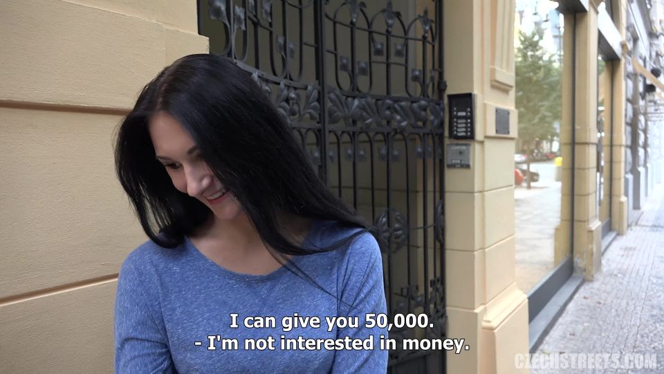 Czech Streets/Czech AV - Denisa The Gold Digger - Amateur