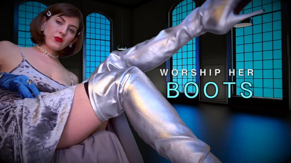 free video 38 DommeTomorrow – Worship Her Boots - dommetomorrow - fetish porn kagney linn karter femdom