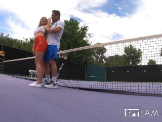 Serena Avery SpyFam - Stepbro Gives Tennis Lesson To Horny Stepsis-0