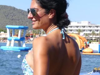 Sofia T – 36yo – Blue Floral Bikini Nudism!-1