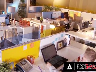 [GetFreeDays.com] FOOTSIE BABES - Gorgeous Janice Griffith Gets Her Feet Licked And Her Pussy Fucked At The Office Porn Stream July 2023-0