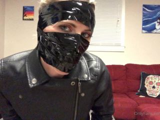 Kody Evans Kodyevans - leather jacket wrapped gag and the stuffed me mouth and gagged what should happen next 14-07-2022-3