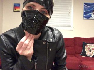 Kody Evans Kodyevans - leather jacket wrapped gag and the stuffed me mouth and gagged what should happen next 14-07-2022-4