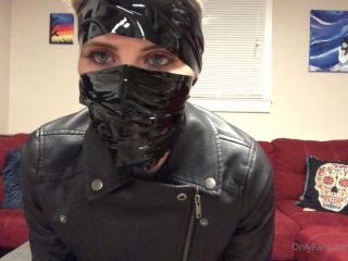 Kody Evans Kodyevans - leather jacket wrapped gag and the stuffed me mouth and gagged what should happen next 14-07-2022-8