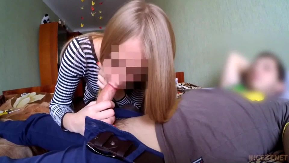 REAL Little Sister HD Private Video Hidden Face 2020, INCEZT, Taboo, Roleplay, Family Sex, 1080p*