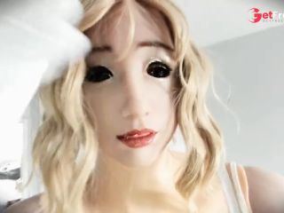 [GetFreeDays.com] White Dress Nancy Pt1 Meet your rubber doll girlfriend in her white dress and gloves Sex Video February 2023-9