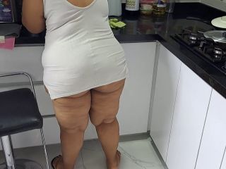 Mature Is Fucked By Her Stepson In The Kitchen-0