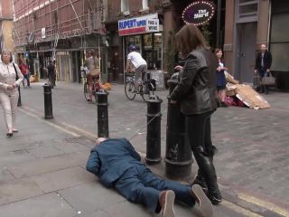 online xxx clip 18 femdom chastity torture fetish porn | Mistress Evilyne - Trampled In Public | trample-0