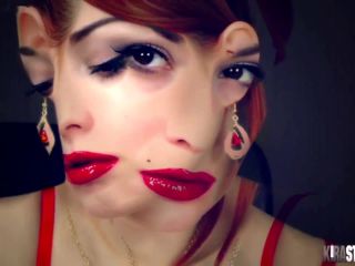 adult video clip 4 femdom verbal humiliation pov | Princess Kira Star – 100% Red Lipstick | financial domination-9