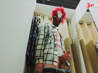 [GetFreeDays.com] ASMR Jerks off on Halloween. Risky in a store fitting room. Public Adult Video December 2022-1