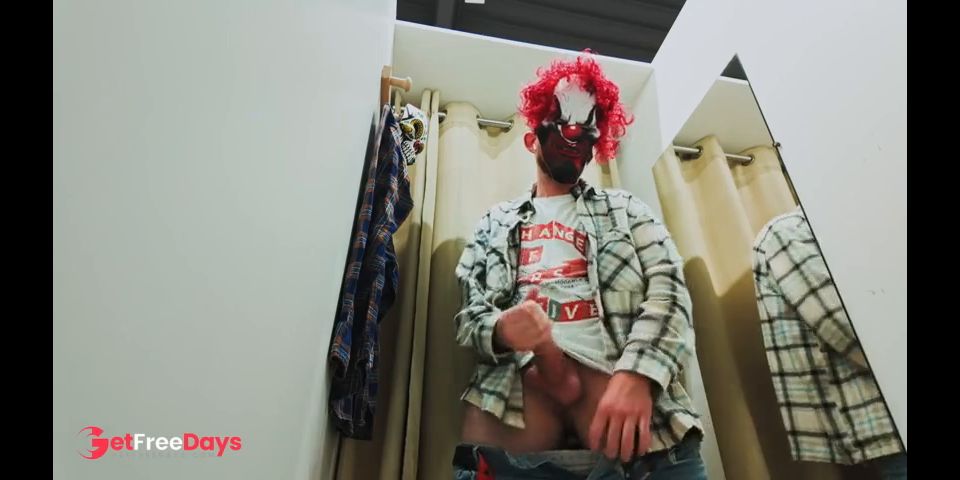 [GetFreeDays.com] ASMR Jerks off on Halloween. Risky in a store fitting room. Public Adult Video December 2022