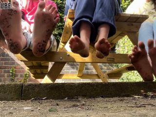  pinkbaby24   Girl Girl Girl feet, barefoot, dirty feet, outdoors, girl girl girl dirty feet girls Manyvids-9