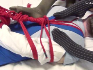 Bondishboys  - Hogtied Sissyboy Footslave-7