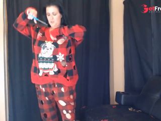 [GetFreeDays.com] Milf Destroys Her Super Cute Holiday Sweater Set Cutting Holes Porn Video April 2023-7