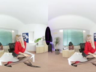 online video 16 asian femdom strapon The English Mansion – Princess Aurora – Office Shoe Perv – VR, fetish on femdom porn-1