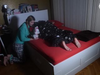 video 26 Czech Soles – Mother and daughter cuddly bare feet in bed | czech | czech porn motherless femdom-4