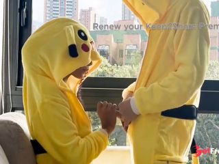 [GetFreeDays.com] pikachu pokemon cosplay with handjob and blowjob by amateur big ass latina milf Sex Video March 2023-1