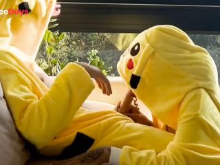 [GetFreeDays.com] pikachu pokemon cosplay with handjob and blowjob by amateur big ass latina milf Sex Video March 2023-9