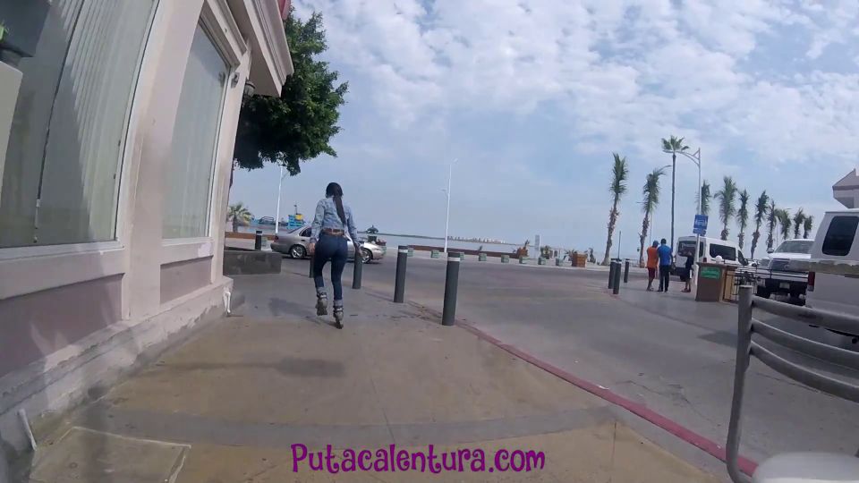 Sadomex - PATINA POR MALECON MOSTRANDO LAS NALGAS Y TERMINA DE PERRITO 1080P - Outside