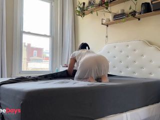 [GetFreeDays.com] 4k Housewife  Cleaning with me  Changing Sheets Adult Video November 2022-4